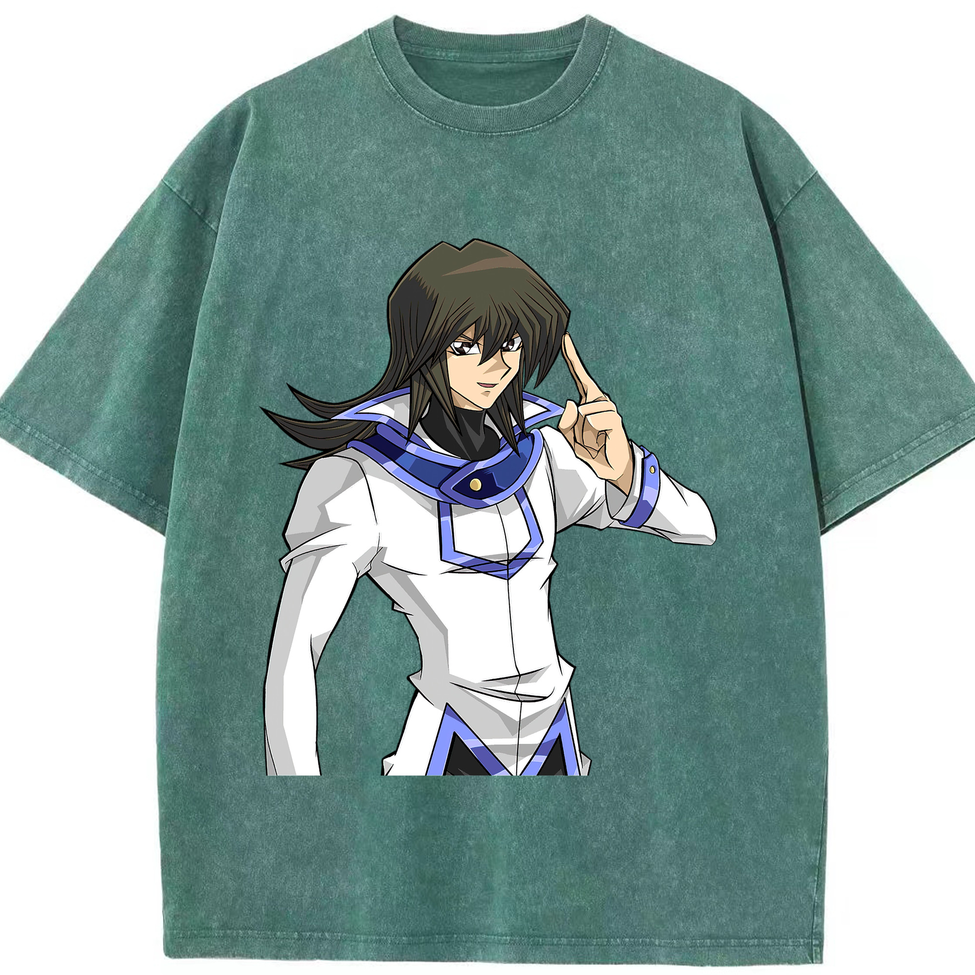（画像用） 遊☆戯☆王 Yu-Gi-Oh! 綿100% ヴィンテージ風 半袖Tシャツ（フロントプリント）